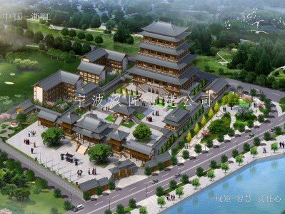 山东寺院改扩建规划设计施工-石觉寺